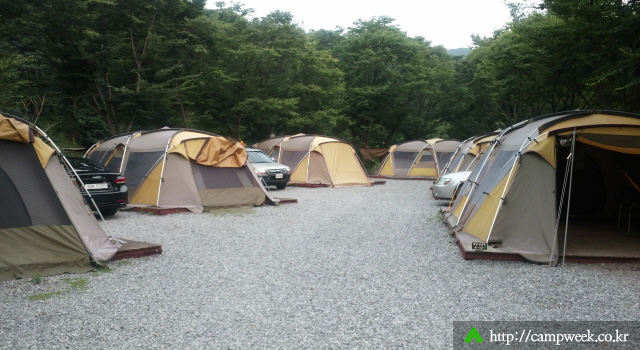 유명산 밤벌 오토 캠핑장
