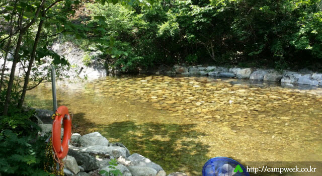 소백산국립공원 남천 야영장